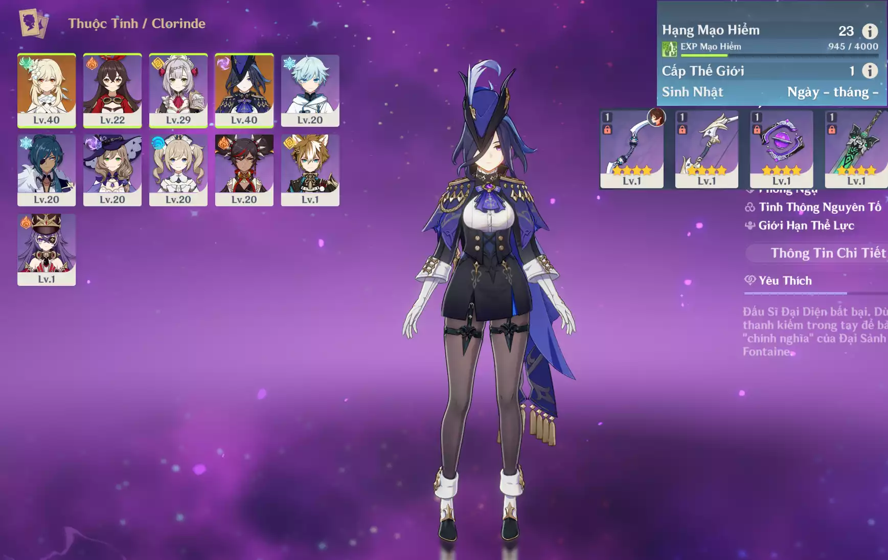 Ảnh acc Genshin