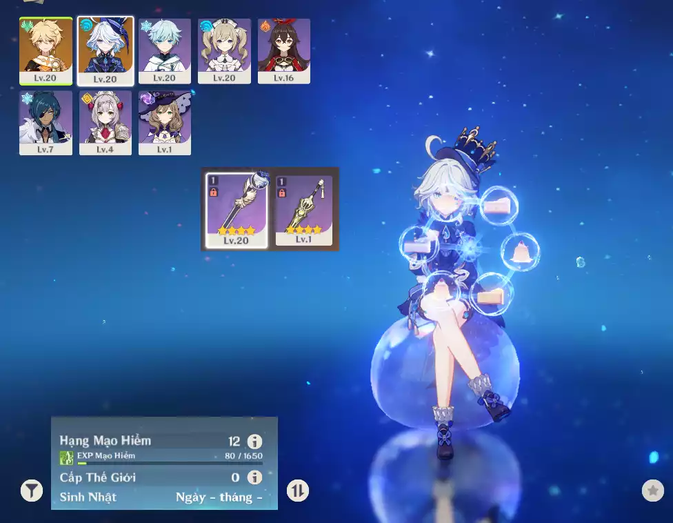 Ảnh acc Genshin