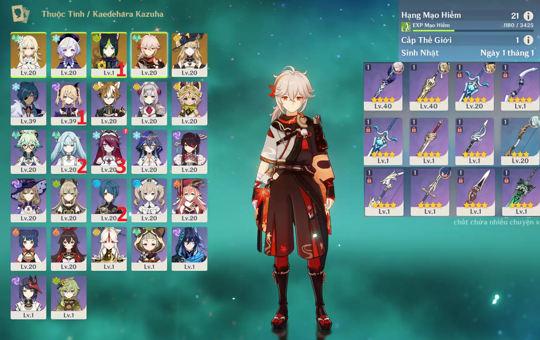 Ảnh acc Genshin