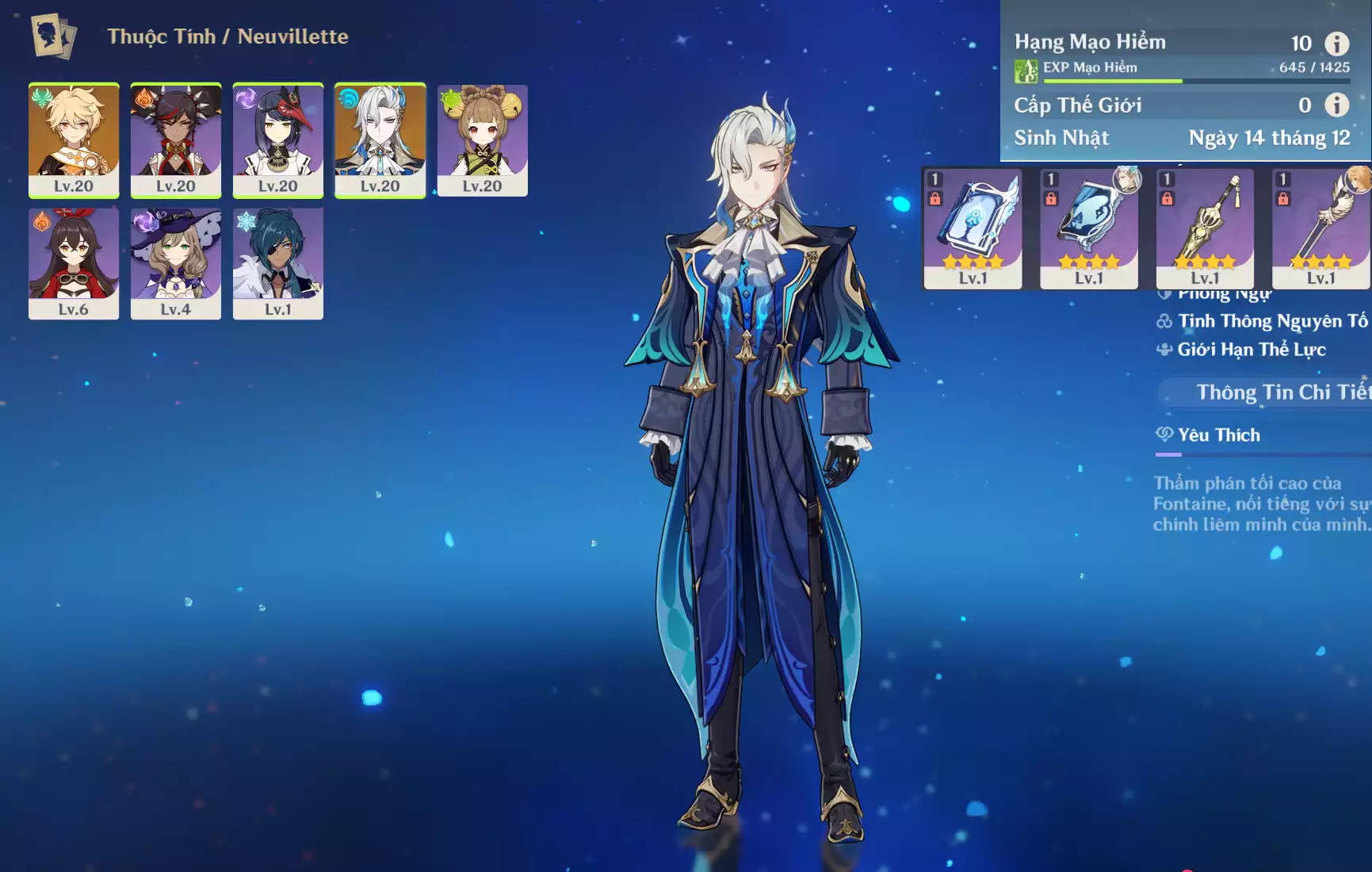 Ảnh acc Genshin