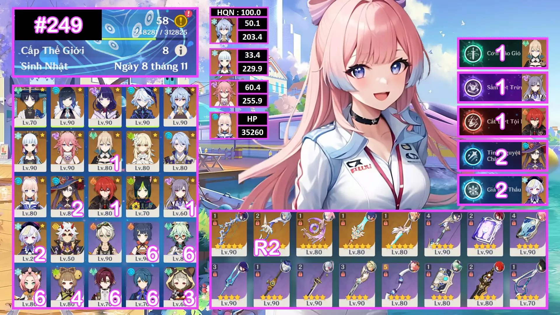 Ảnh acc Genshin
