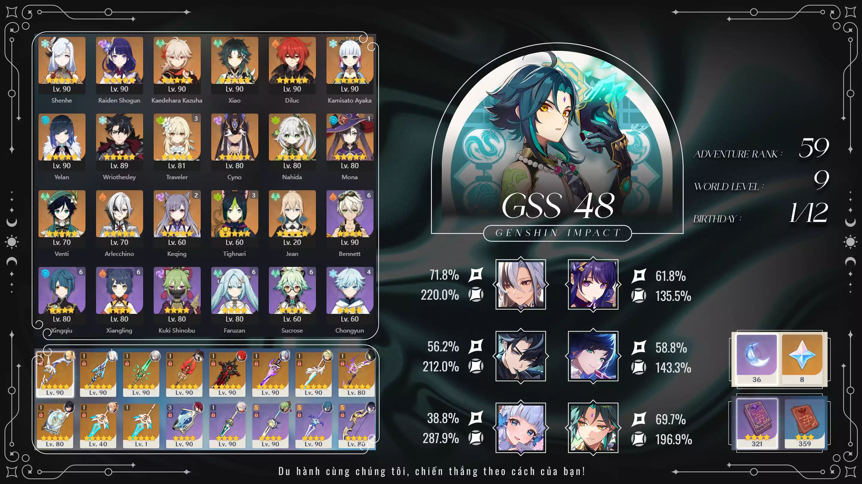 Ảnh acc Genshin