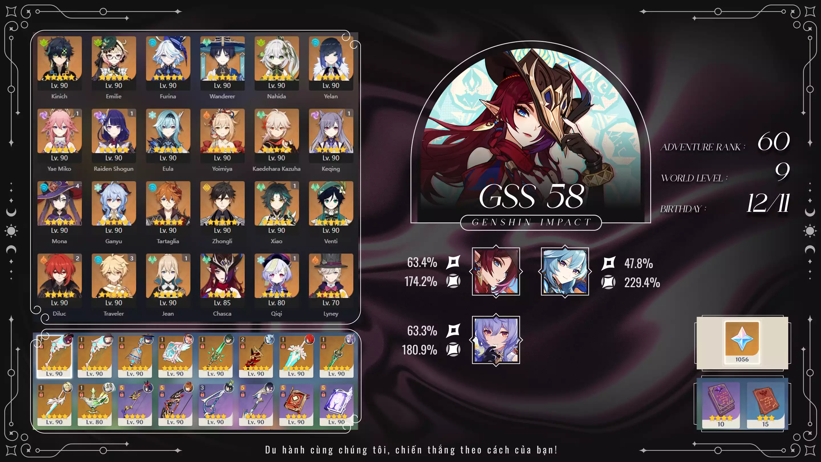 Ảnh acc Genshin